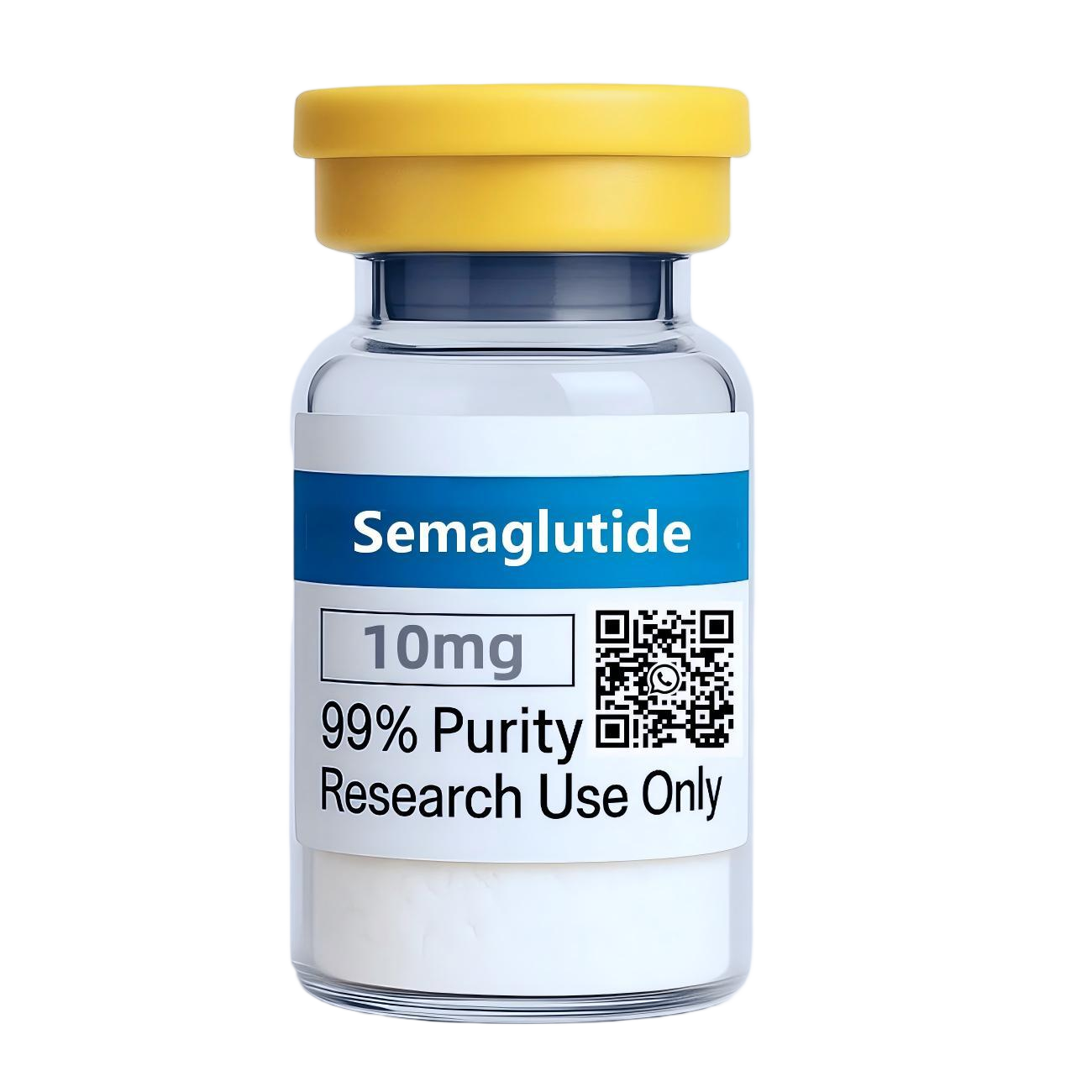 Semaglutide 10mg research peptide vial